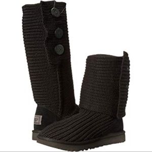 Ugg Candy Black Tall Boots